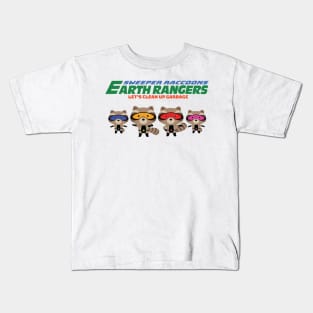Earth Ranger Raccoons Kids T-Shirt